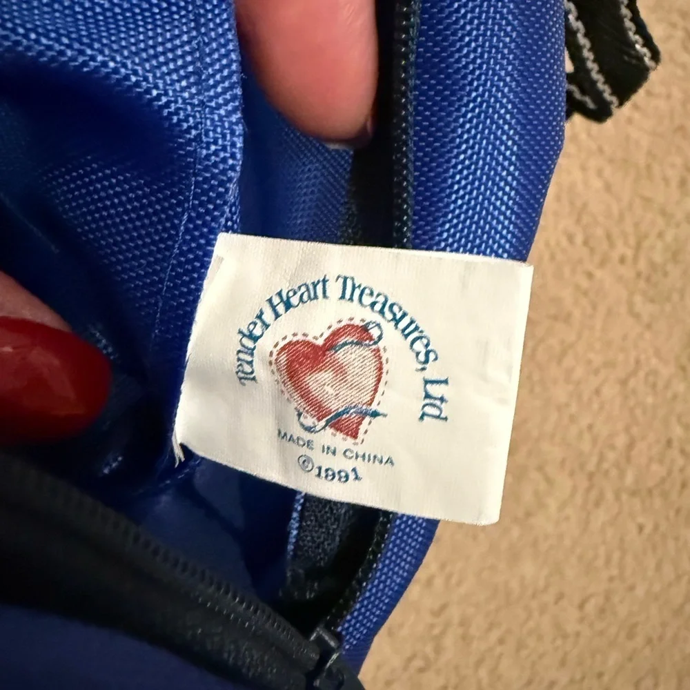 Tender Heart Treasures | Vintage 90s Blue Doll Backpack | Fits American Girl
